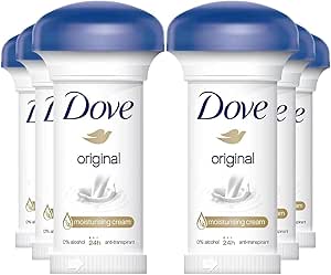 Dove Lot de 6 déodorants anti-transpirants 24h